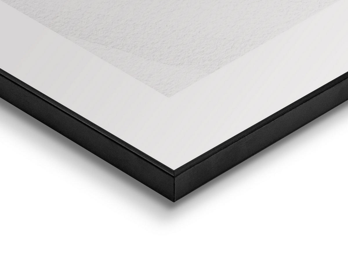 BILD  - Buchefarben/Schwarz, Trend, Holzwerkstoff (70/50/2cm) - Reinders!