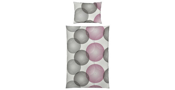 Bettwäsche Tammy 140/200cm Beere - Beere, MODERN, Textil - Luca Bessoni