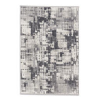 WEBTEPPICH 133/190 cm Anthrazit, Creme  - Anthrazit/Creme, Design, Textil (133/190cm) - Novel