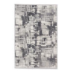 WEBTEPPICH 133/190 cm Anthrazit, Creme  - Anthrazit/Creme, Design, Textil (133/190cm) - Novel