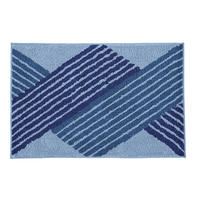 BADTEPPICH 60/100 cm  - Basics, Kunststoff/Textil (60/100cm) - Kleine Wolke