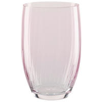 POHÁR NA LONGDRINK - ružová, Trend, sklo (460ml) - Leonardo