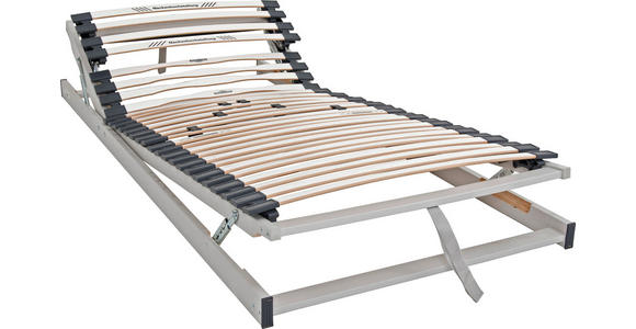 LATTENROST - Birkefarben/Weiß, Basics, Holz (90/200cm) - Sleeptex