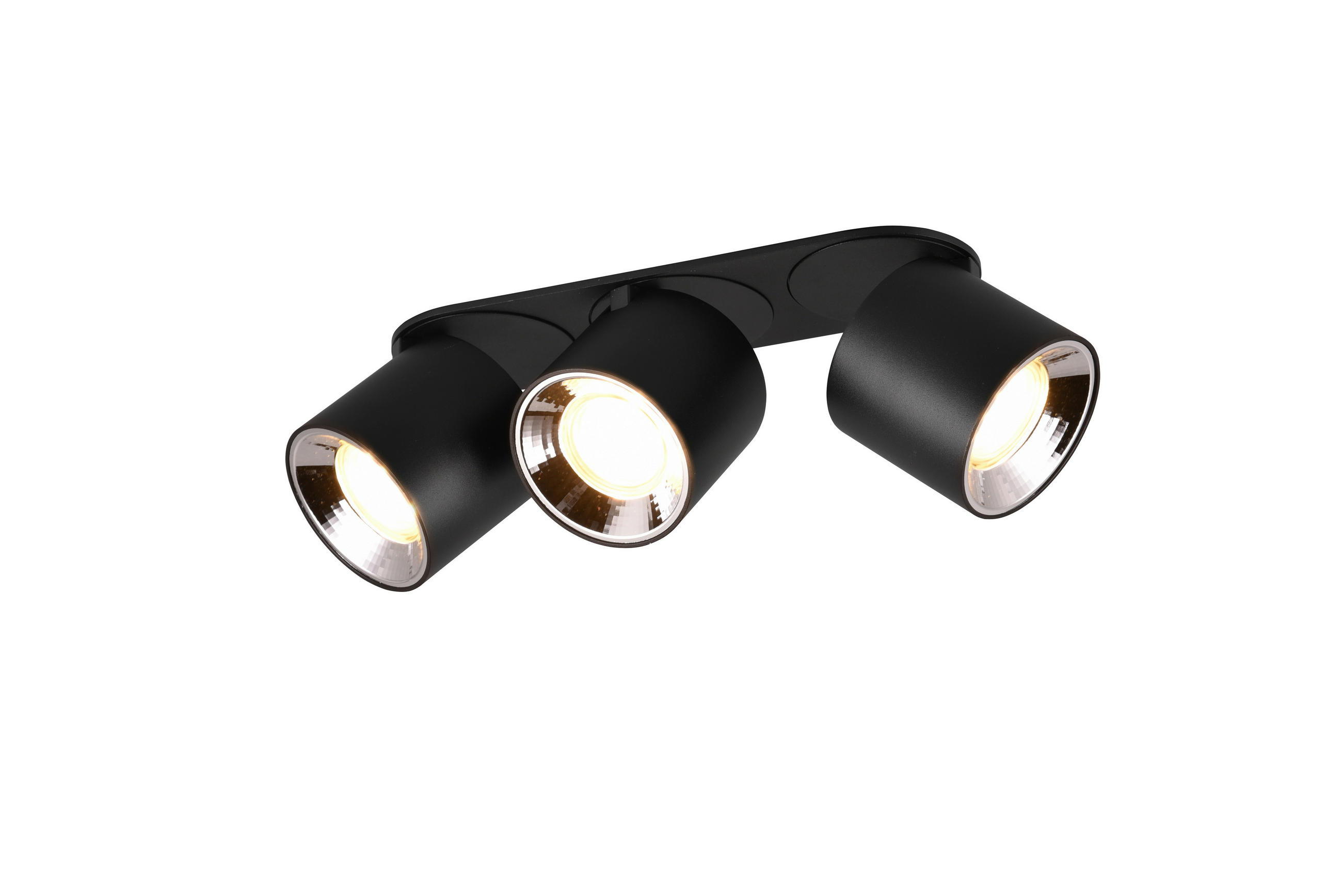 STRAHLER Guayana 27,3/12,0/8,7 cm  - Schwarz, Basics, Metall (27,3/12,0/8,7cm) - Trio Leuchten