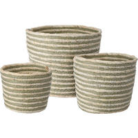 Coș - Basics, materiale naturale (20/20/18cm)