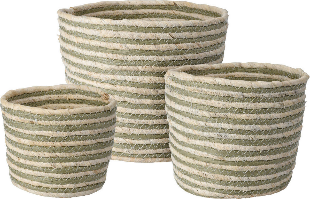 Coș - Basics, materiale naturale (20/20/18cm)
