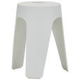 STAPELHOCKER Weiß  - Weiß, Basics, Kunststoff (28/46/28cm) - Carryhome