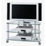 TV-RACK in Alufarben - Alufarben, Design, Glas (95/53/52cm) - Xora TV-RACK in Alufarben - Alufarben, Design, Glas (95/53/52cm) - Xora