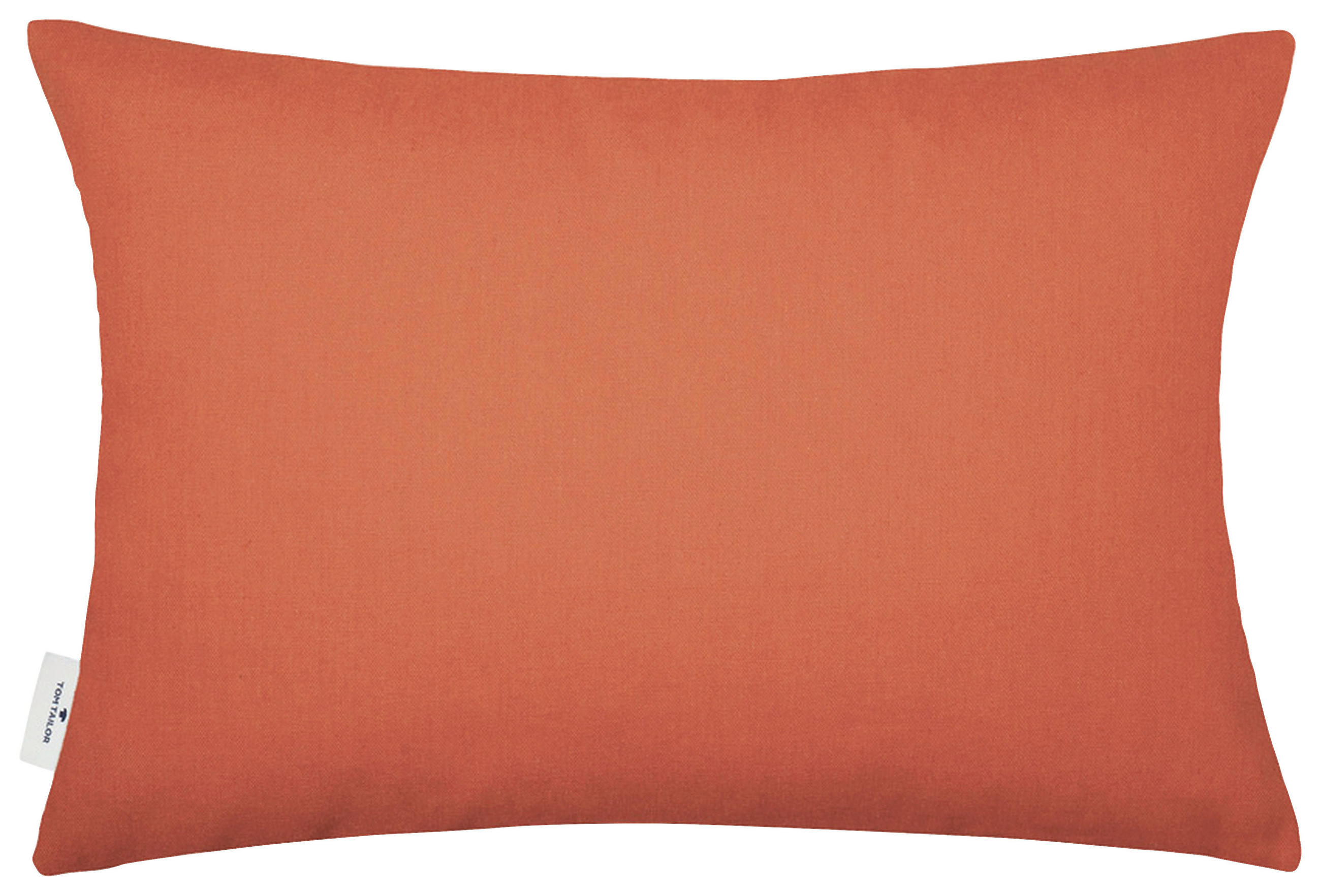 KUDDFODRAL Dove Signature 40/60 cm  - orange/korall, Klassisk, textil (40/60cm) - Tom Tailor