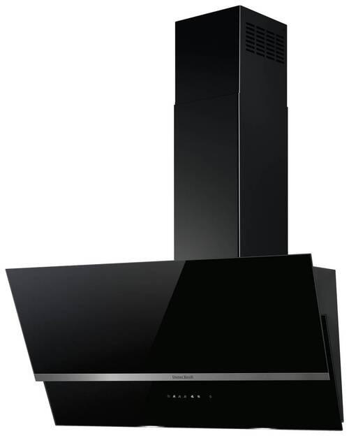 Hotă - culoare inox/negru, Basics, sticlă/metal (80/95/37,5cm) - Dieter Knoll