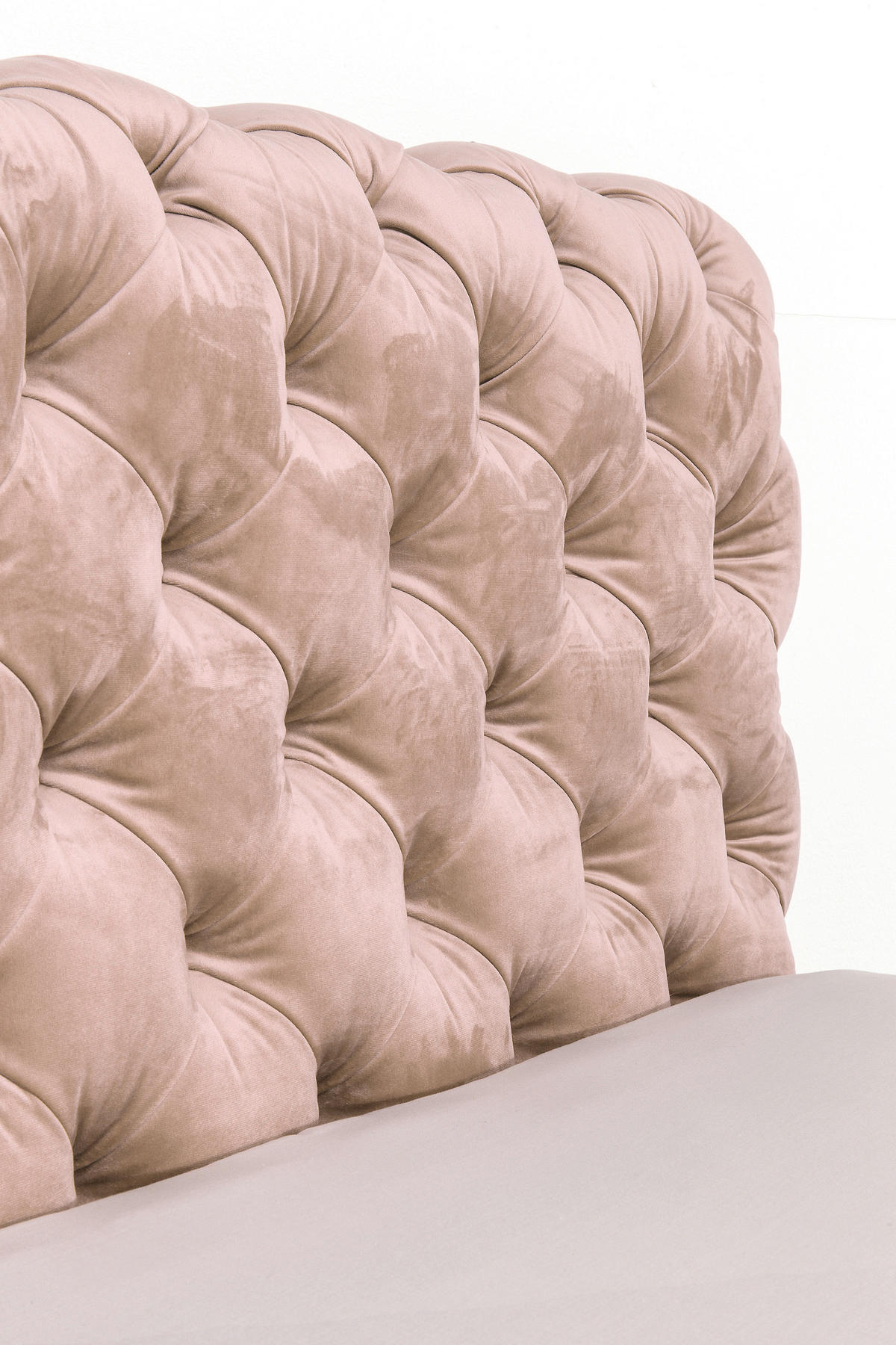 POLSTERBETT Ecru 180/200 cm  - Ecru/Schwarz, Design, Holz/Textil (180/200cm) - Kare-Design