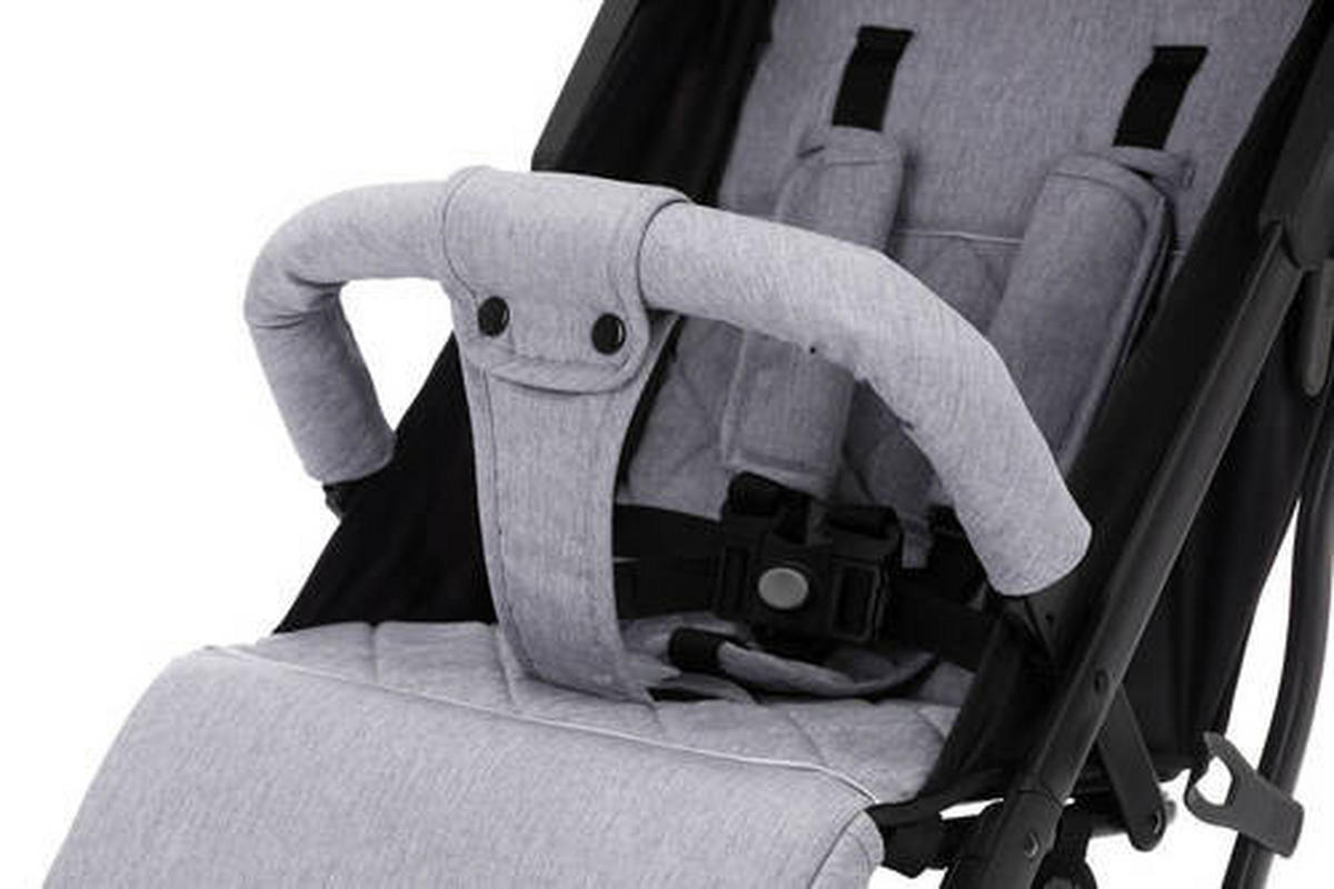 GOLFOVÝ KOČÁREK - černá/světle šedá, Basics, kov/textil (105/70/51cm) - Fillikid