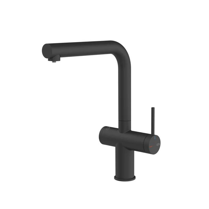 KÜCHENARMATUR - Schwarz, Basics, Metall (25,4/28/17,1cm) - HKT