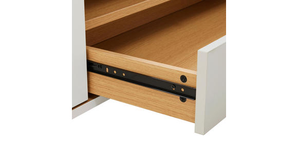 LOWBOARD  in 150/30/40 cm  - Eichefarben/Weiß, Design, Holzwerkstoff (150/30/40cm) - Xora