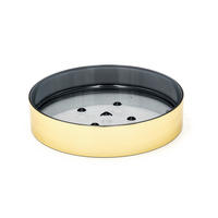 SAVONIERĂ plastic  - auriu, Basics, plastic (11,3/2,4cm) - Sadena