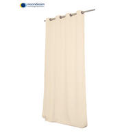 VERDUNKELUNGSVORHANG - Creme, Design, Textil (145/260cm)