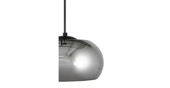 HÄNGELEUCHTE 23/120 cm  - Schwarz, Trend, Glas/Metall (23/120cm) - Novel