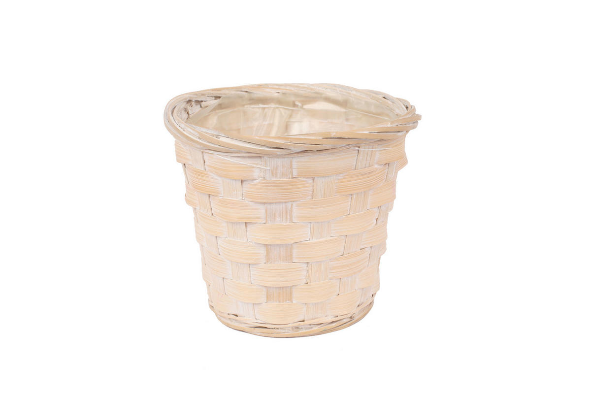 PFLANZTOPF 13/11 cm  - Weiß, LIFESTYLE, Holz (13/11cm)