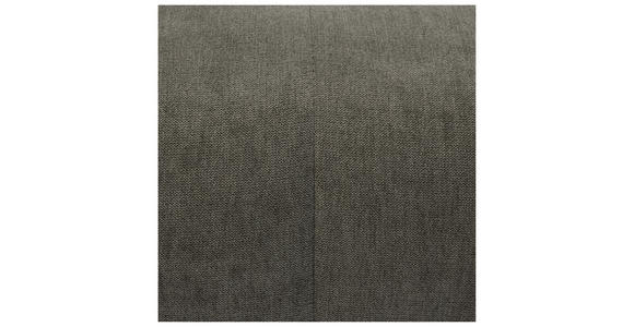 ECKSOFA  in Velours Schlammfarben  - Schlammfarben/Schwarz, KONVENTIONELL, Textil/Metall (226/155cm) - Carryhome