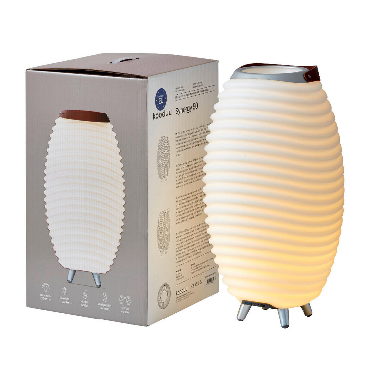 LED-TISCHLEUCHTE Synergy 32/56 cm   - Weiß, MODERN, Kunststoff (32/56cm)