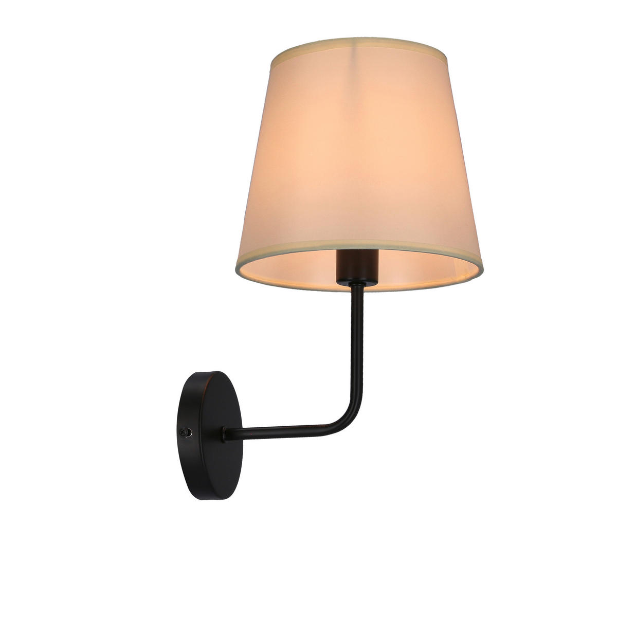 VÄGGLAMPA Pasteri 18.5/23/33 cm   - kromfärg/grafitfärgad, Klassisk, metall/plast (18.5/23/33cm)