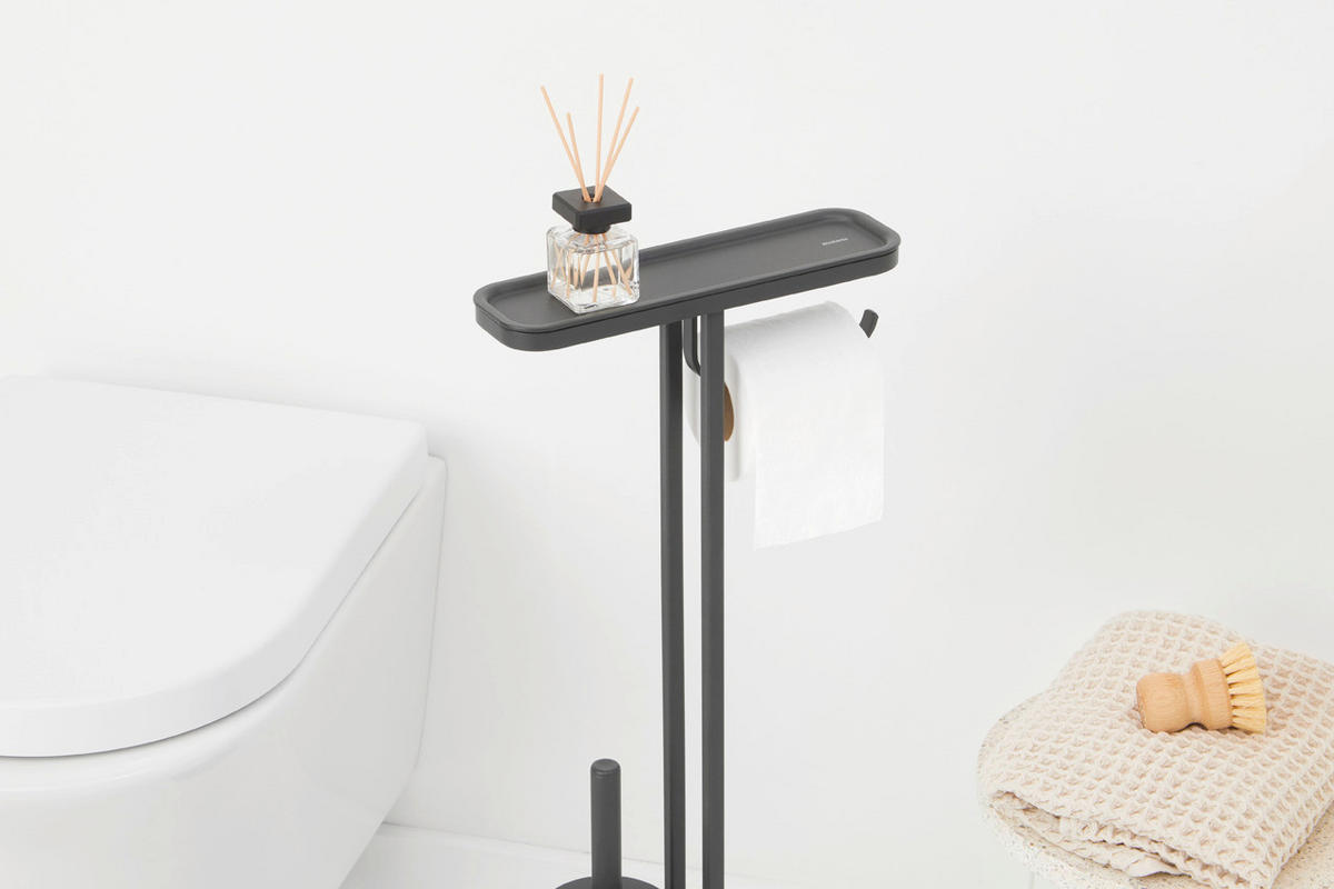 TOALETNA ČETKA    MINDSET  - siva, Basics, metal/plastika (29/75.2/12.5cm) - Brabantia