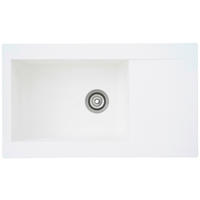 DISKHO 1712DENVER86X50W  - vit, Trend, glas/plast (86/20/50cm) - Respekta