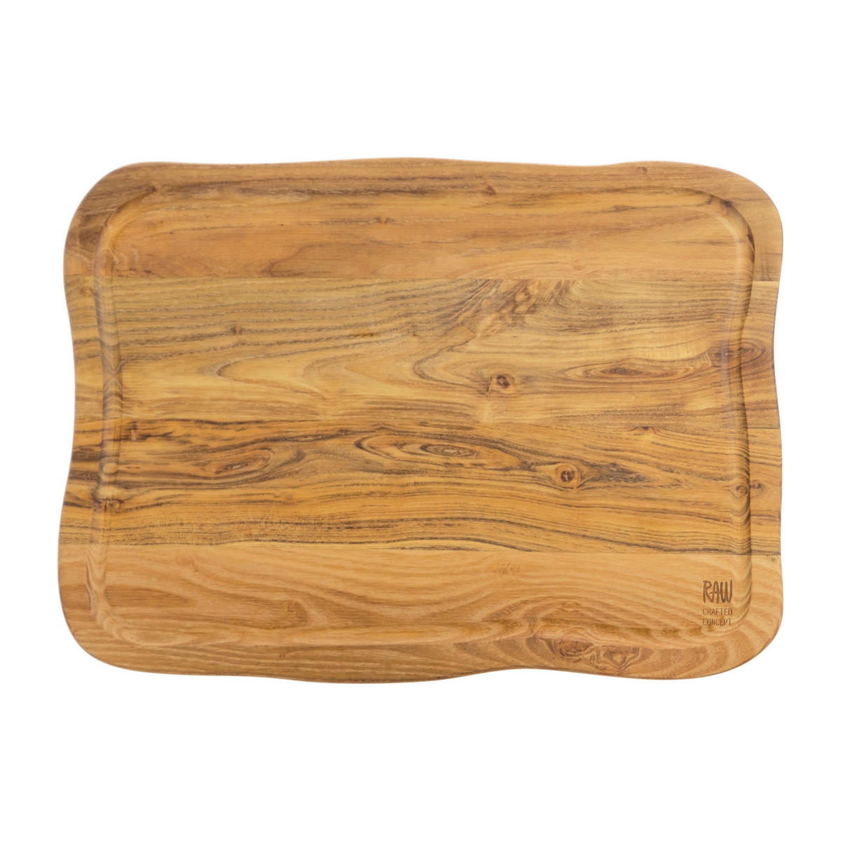 SCHNEIDEBRETT    45/33/2 cm  - Teakfarben, Basics, Holz (45/33/2cm)