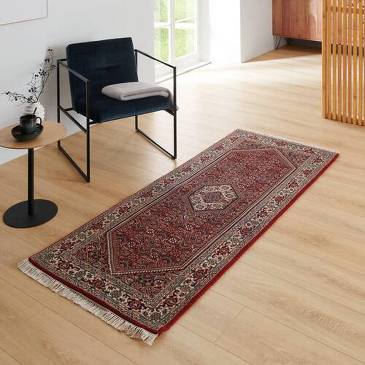 ORIENTÁLNY KOBEREC, 80/300 cm, krémová, červená - krémová/červená, Lifestyle, textil (80/300cm) - Cazaris