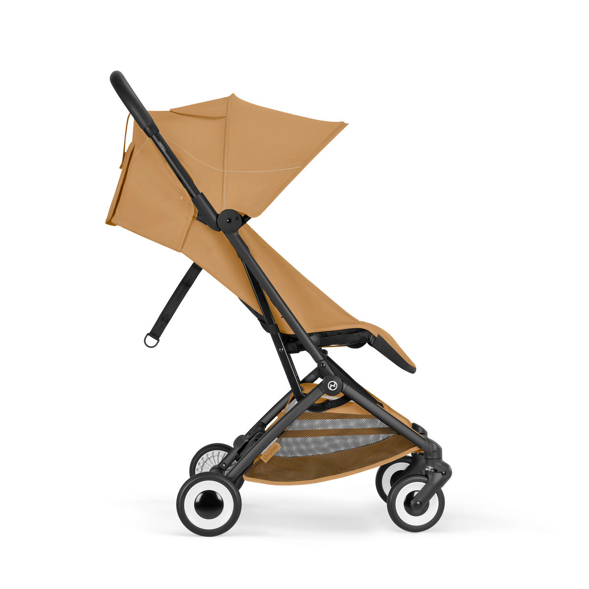 BUGGY ORFEO BLK  - Dunkelgelb/Schwarz, Basics, Kunststoff/Textil (77/52/102cm) - cybex GOLD