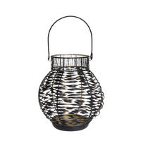 LAMPÁŠ kov - čierna/zlatá, Konventionell, kov (21/24cm) - Ambia Home