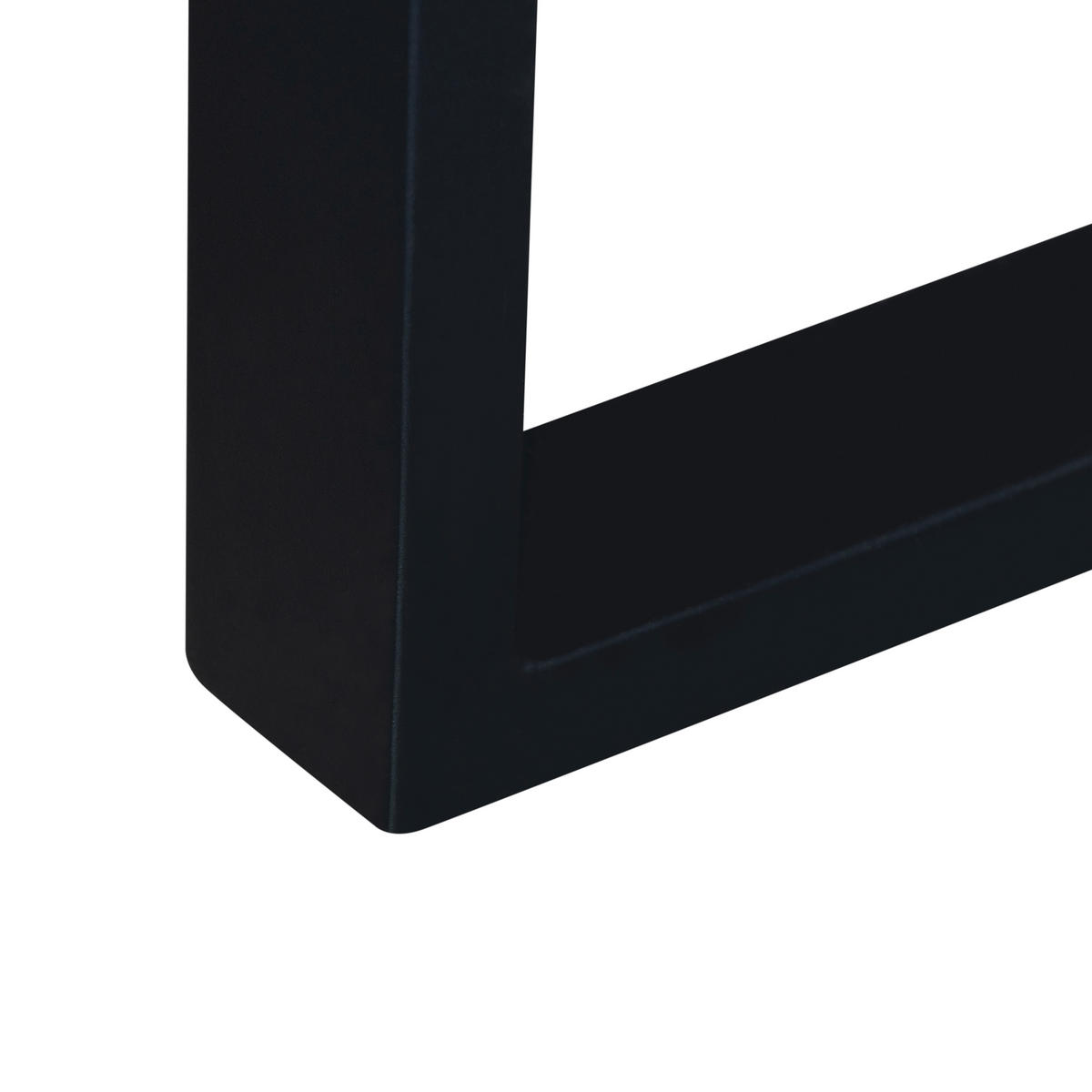 SCHREIBTISCH  in Schwarz, Eichefarben  - Eichefarben/Schwarz, MODERN, Holzwerkstoff/Metall (140/76/60cm) - MID.YOU