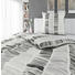 BETTWÄSCHE Grau, Weiß 135/200 cm - Weiß/Grau, Design, Textil (135/200cm) - Novel