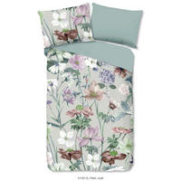 WENDEBETTWÄSCHE Good Morning Renforcé 140/200 cm  - Multicolor/Hellgrau, Design, Textil (140/200cm)