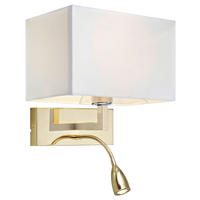 WANDLEUCHTE Skandinavisch, Modern 20/40 cm  - Messingfarben, Basics, Metall (20/40cm) - Markslöjd