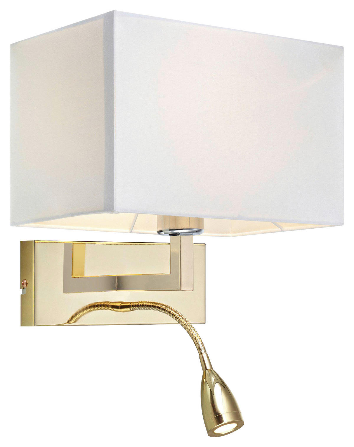 WANDLEUCHTE Skandinavisch, Modern 20/40 cm  - Messingfarben, Basics, Metall (20/40cm) - Markslöjd