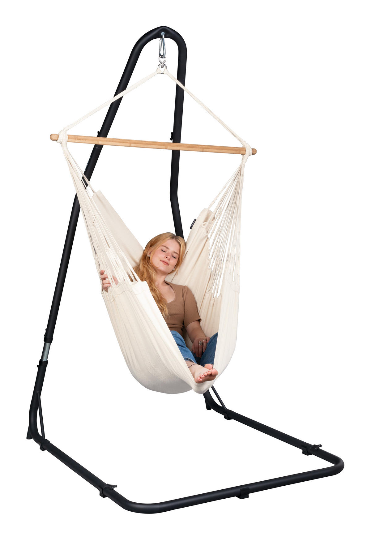 HÄNGESESSELGESTELL 122/220/138 cm  - Anthrazit, KONVENTIONELL, Metall (122/220/138cm) - La Siesta