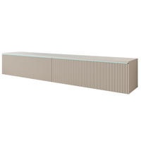 TV-SZEKRÉNY 180/30/33 cm  - bézs/kasmírszínű, Design, műanyag/faalapú anyag (180/30/33cm) - P & B
