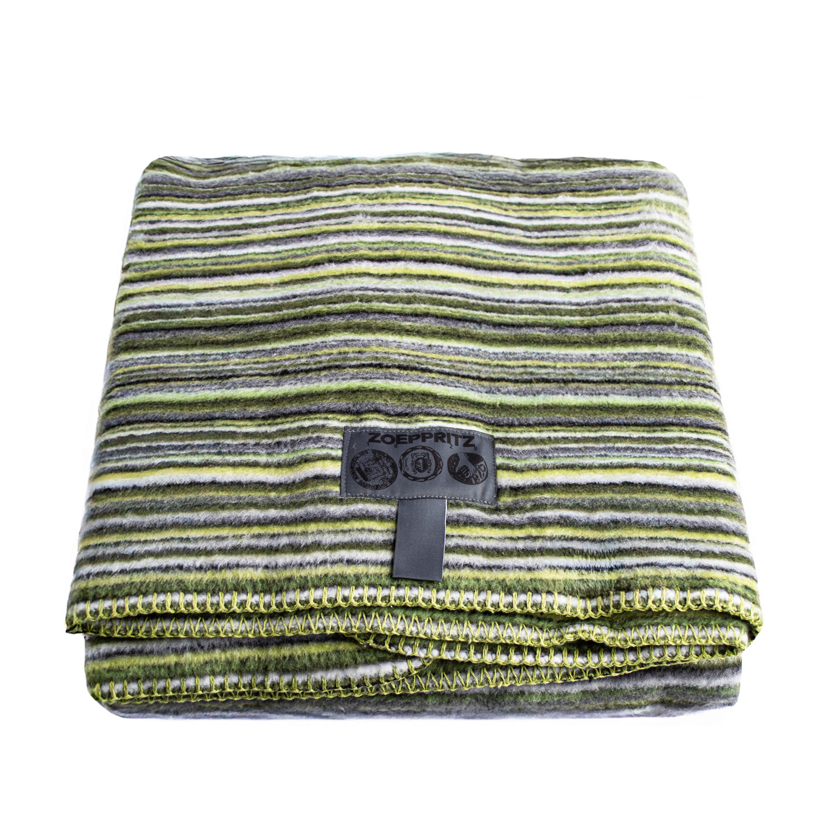 DECKE 150/200 cm  - Grün, Basics, Textil (150/200cm) - Zoeppritz