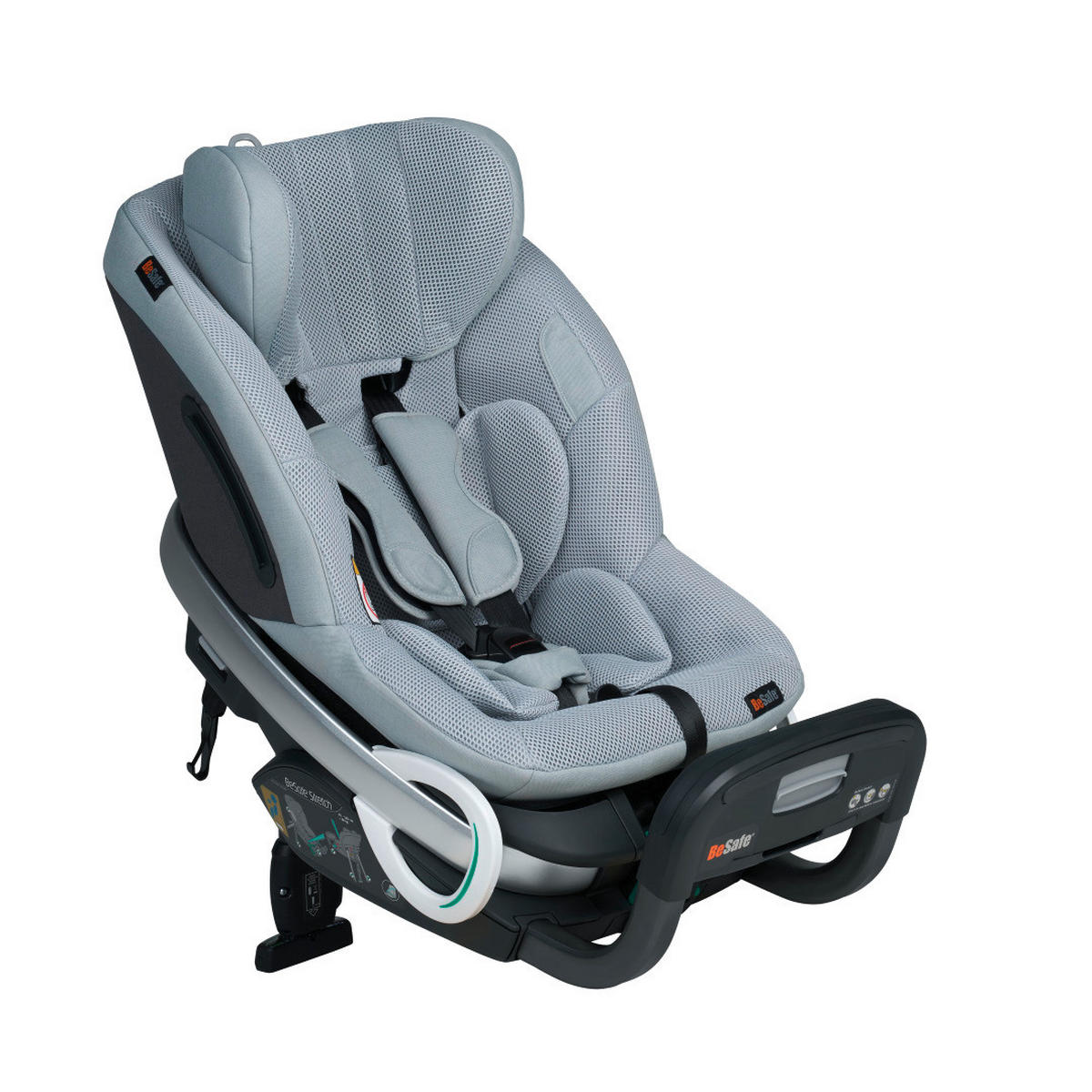 AUTO-SEDIŠTE ZA DECU  STRETCH  - crna, Osnovno, tekstil/plastika (10kg) - Besafe