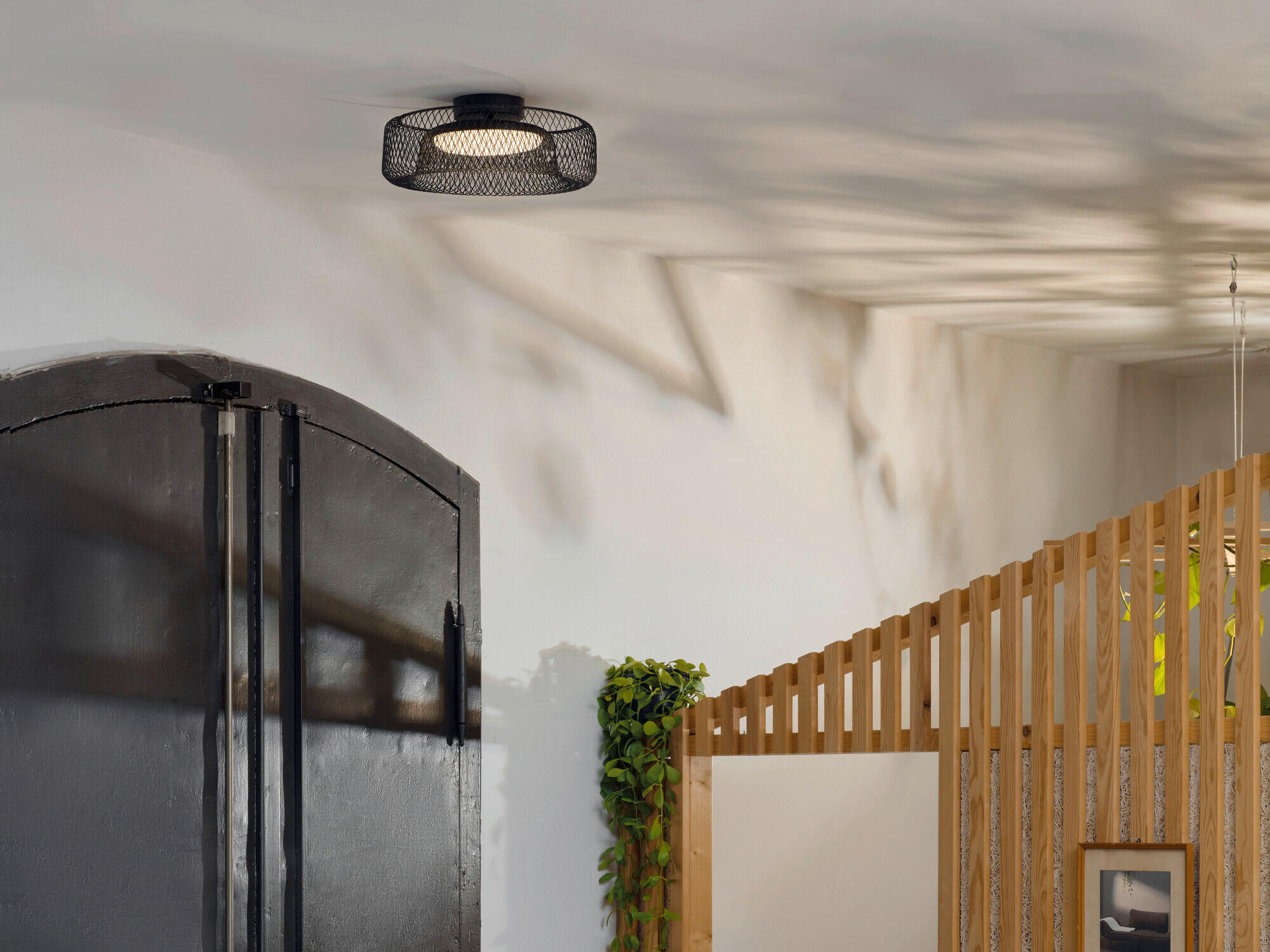 LED-DECKENLEUCHTE 30/11 cm   - Schwarz, Basics, Kunststoff/Metall (30/11cm) - Osram