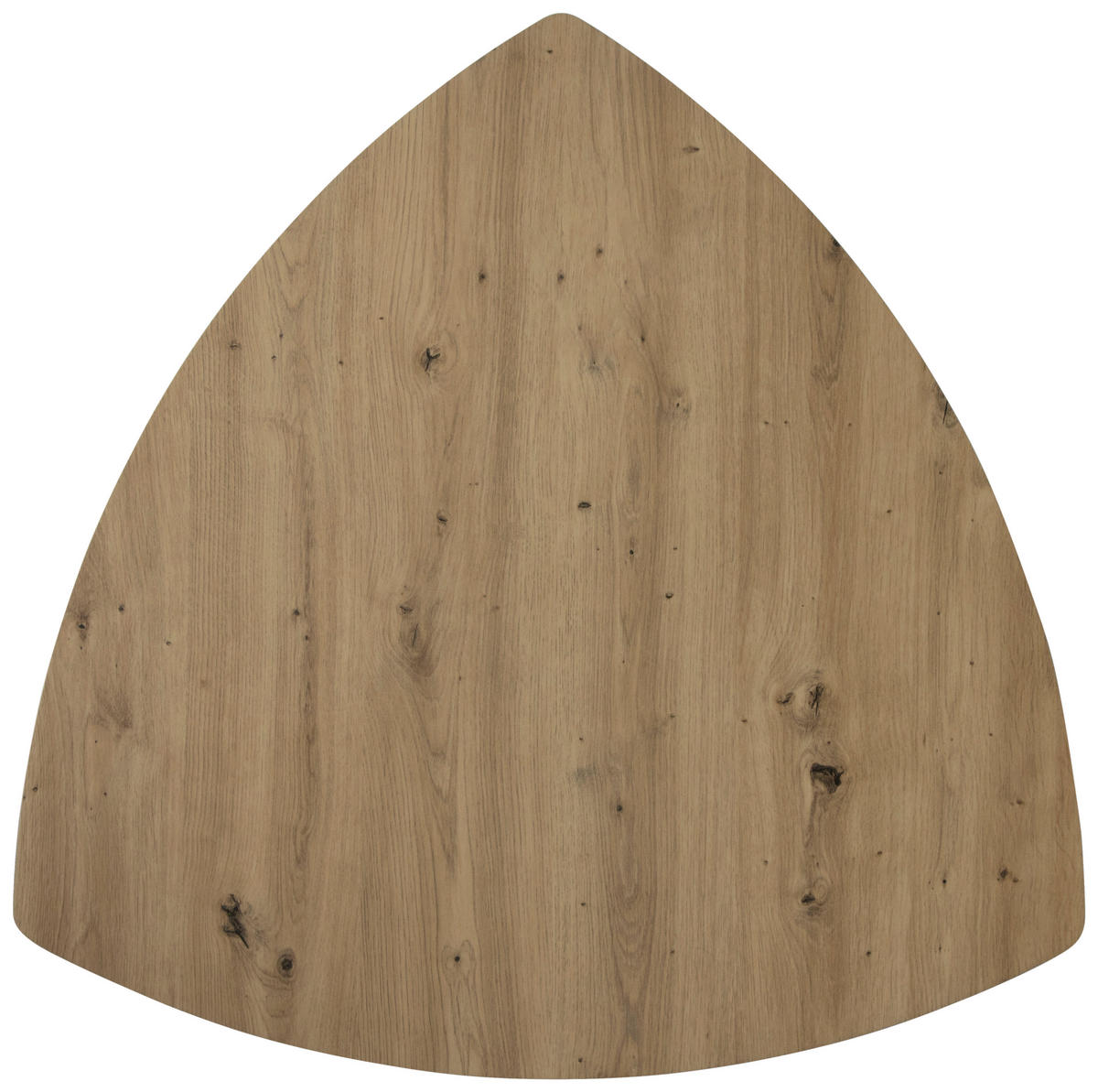 KLUBSKA MIZA, črna, barve hrasta  - črna/barve hrasta, Design, kovina/steklo (90/90/41cm) - Boxxx