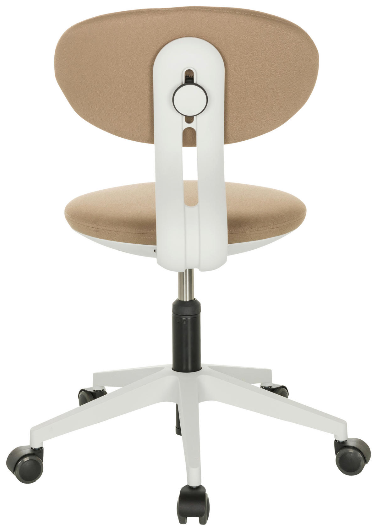 JUGENDDREHSTUHL  in Beige  - Beige/Weiß, Basics, Kunststoff/Textil (42/66-87/52cm) - MID.YOU