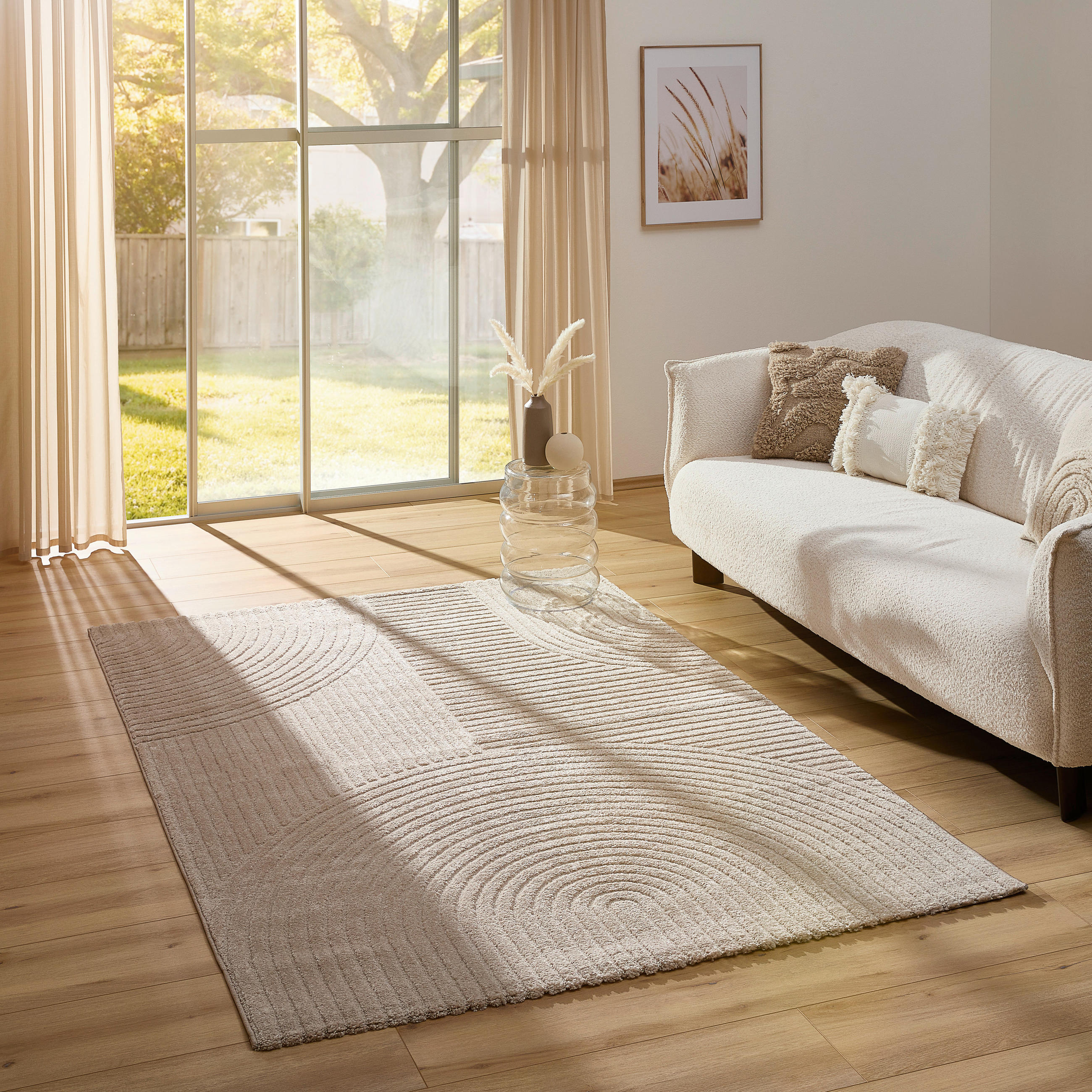 WEBTEPPICH 200/290 cm Granada Taupe - Taupe, Design, Textil (200/290cm) - Novel
