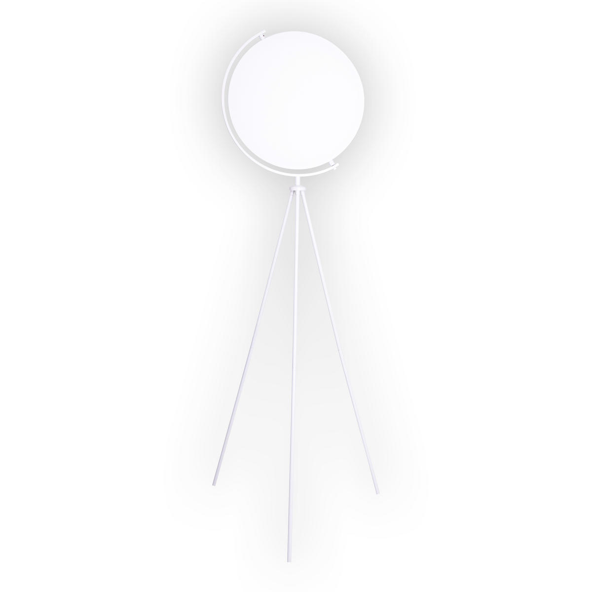 LED-STEHLEUCHTE 41/156 cm    - Weiß, Design, Kunststoff/Textil (41/156cm) - Näve