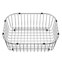 GESCHIRRKORB   - Edelstahlfarben, Basics, Metall (38,7/14,8/30,7cm) - Blanco