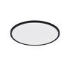 LED-DECKENLEUCHTE 42,4/2,3 cm   - Schwarz, KONVENTIONELL, Kunststoff (42,4/2,3cm) - Nordlux
