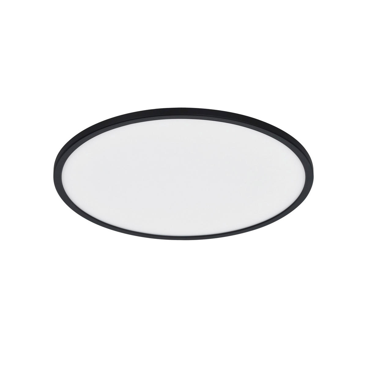 LED-DECKENLEUCHTE 42,4/2,3 cm   - Schwarz, KONVENTIONELL, Kunststoff (42,4/2,3cm) - Nordlux