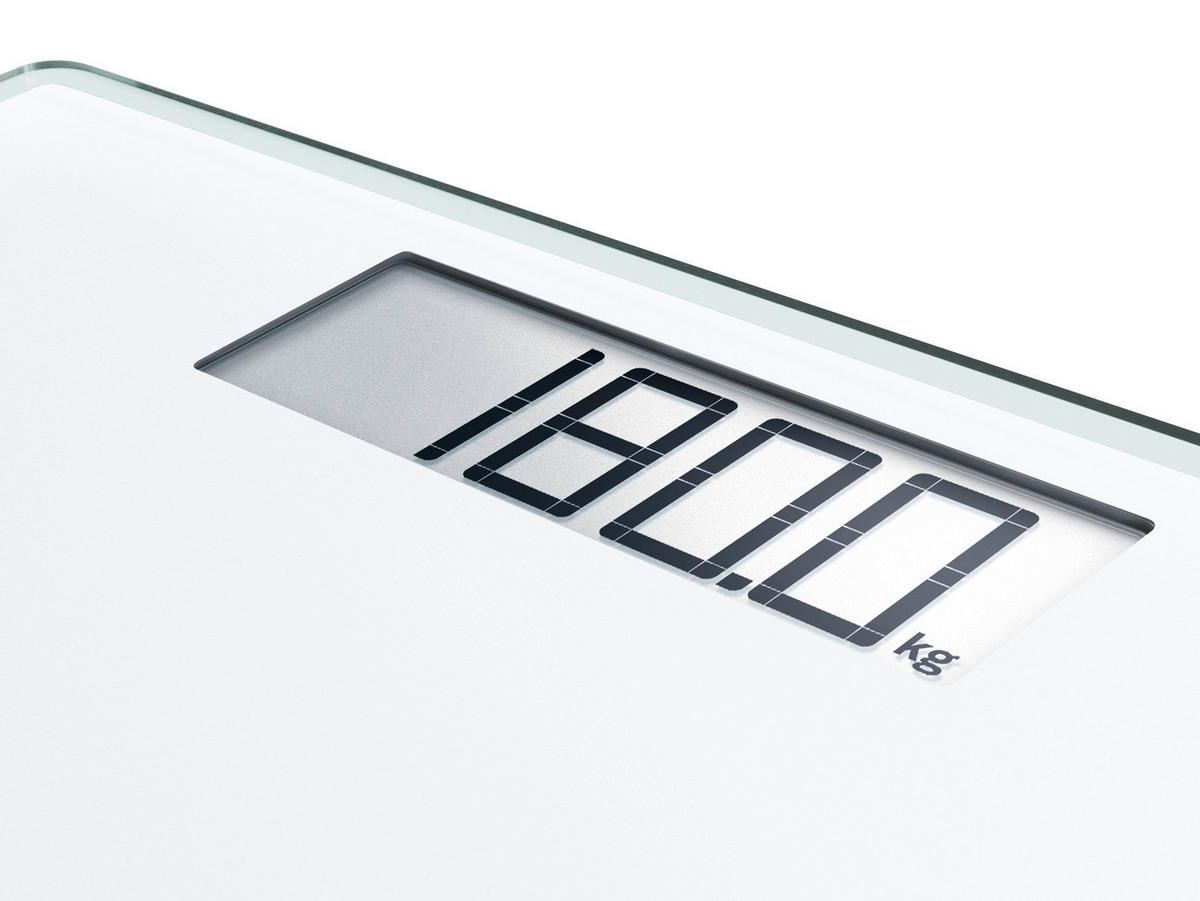 PERSONENWAAGE STYLE SENSE COMFORT 100  - Weiß, Basics, Glas/Kunststoff (31/31/2cm) - Soehnle