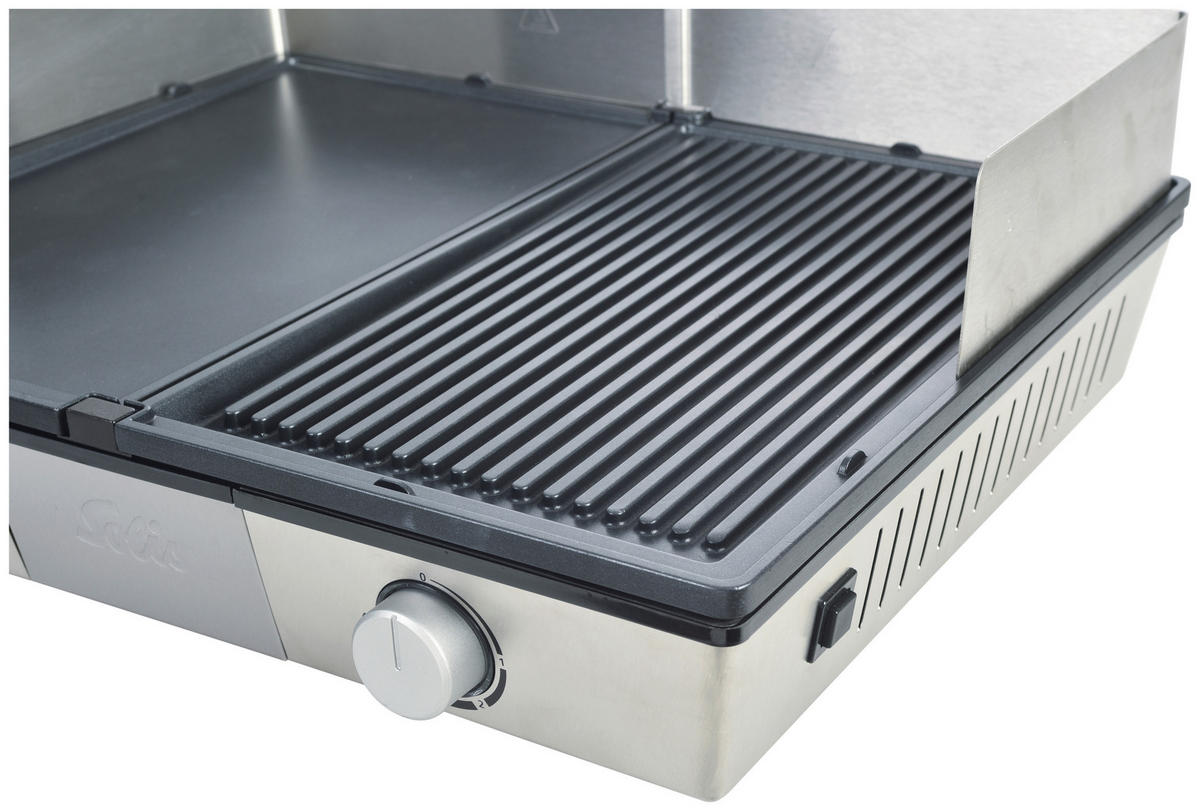 TISCHGRILL  - Silberfarben, Basics, Metall (19/50/41cm)